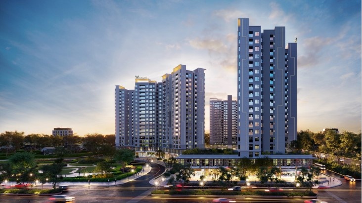 Du an can ho 5 mat tien tai trung tam hanh chinh Binh Chanh, TP.HCM hinh anh