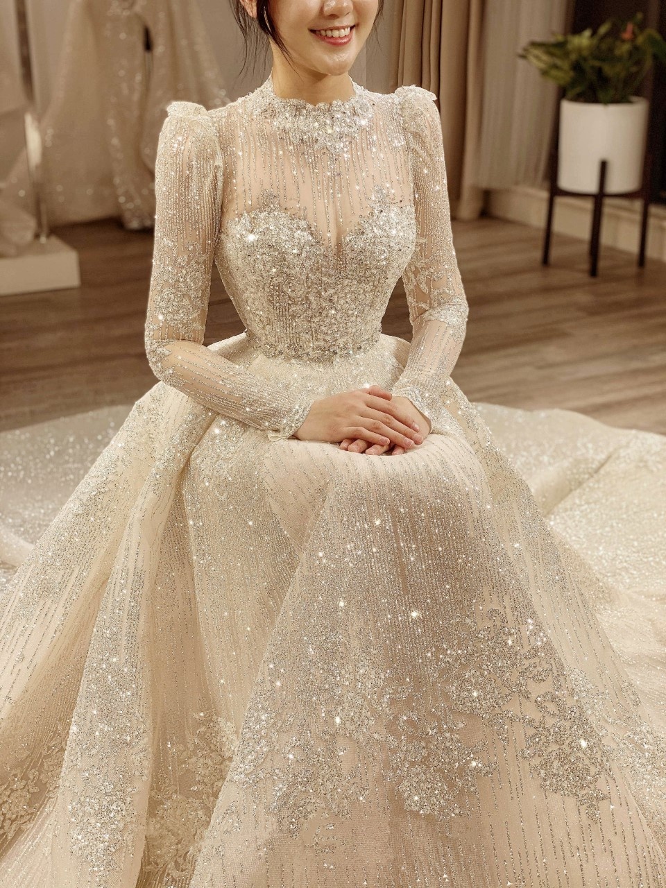 Calla Haute Couture For Quynh Anh anh 1