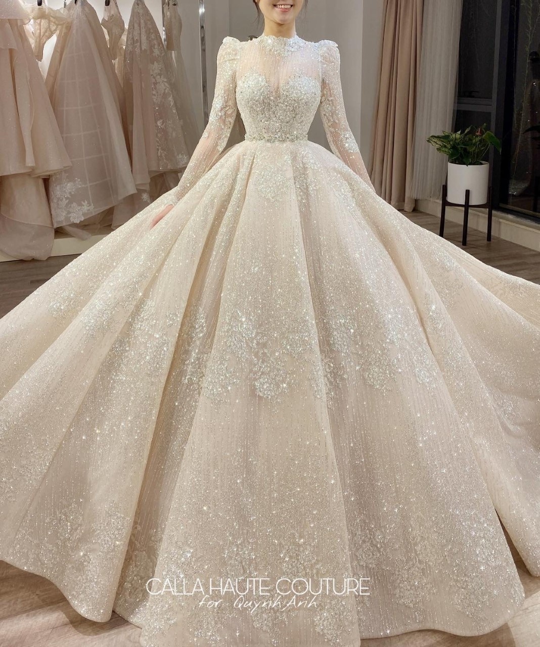 Calla Haute Couture For Quynh Anh anh 5