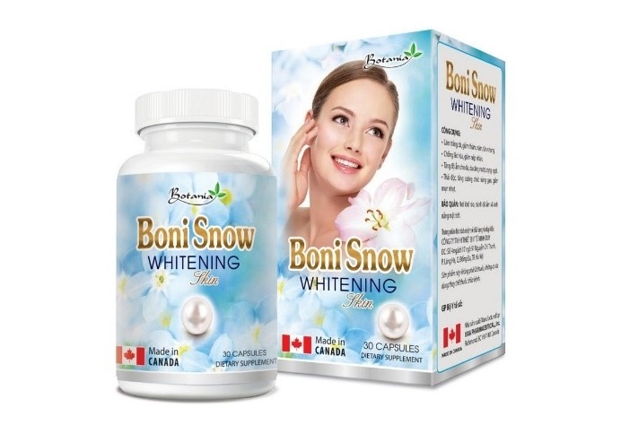 BoniSnow - san pham ho tro da trang hong tu Canada hinh anh