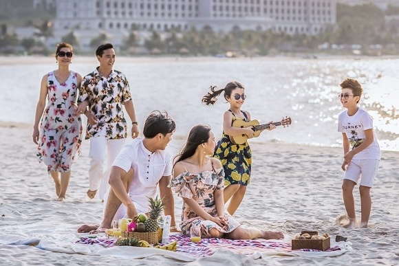 'Mat cuoi' - dac san cua he thong nghi duong Vinpearl giua mua dich hinh anh