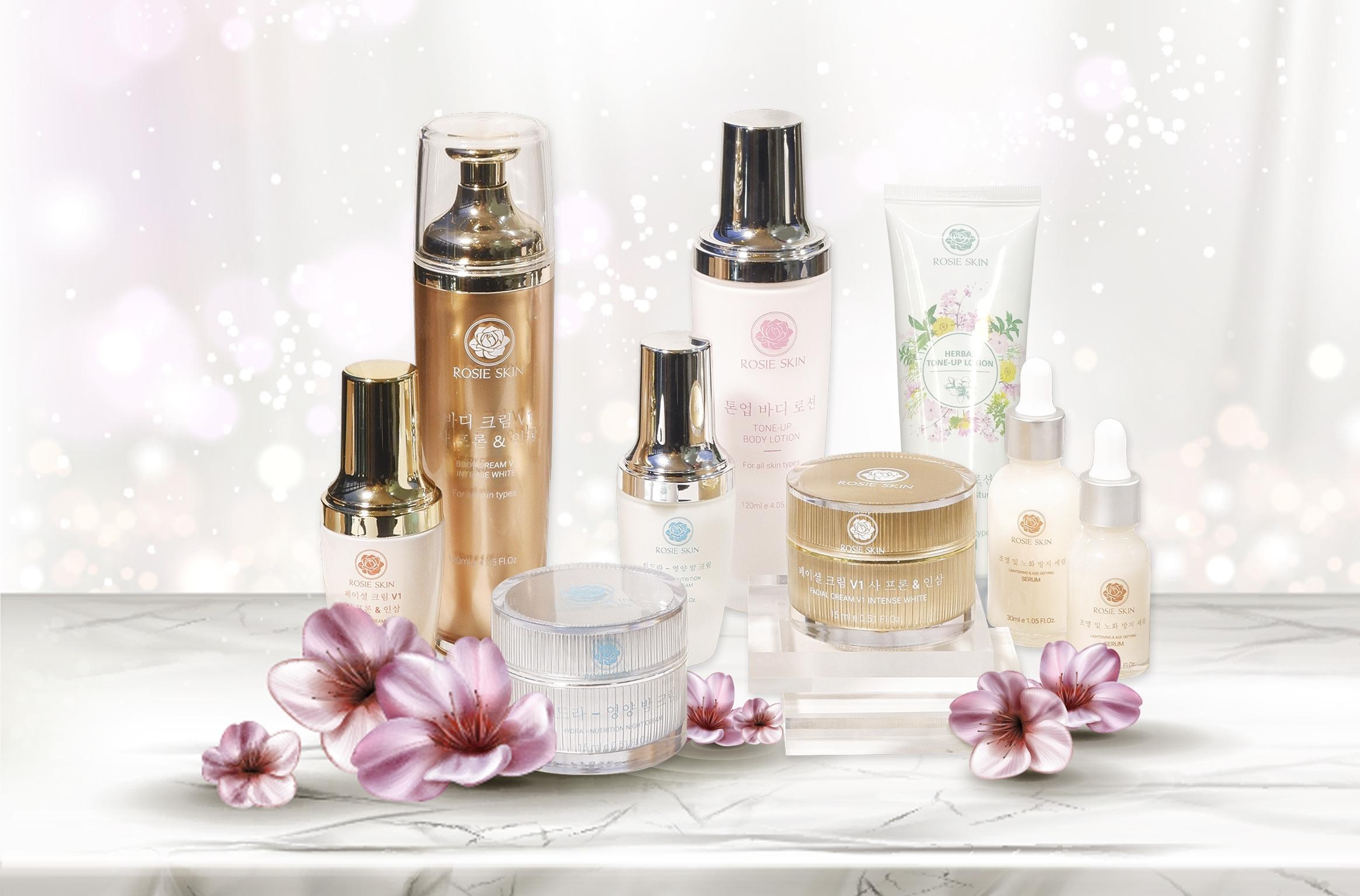 My pham Rosie Skin - phat trien ben vung tu tiem luc manh hinh anh