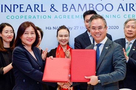 Vinpearl hop tac chien luoc voi Bamboo Airways hinh anh