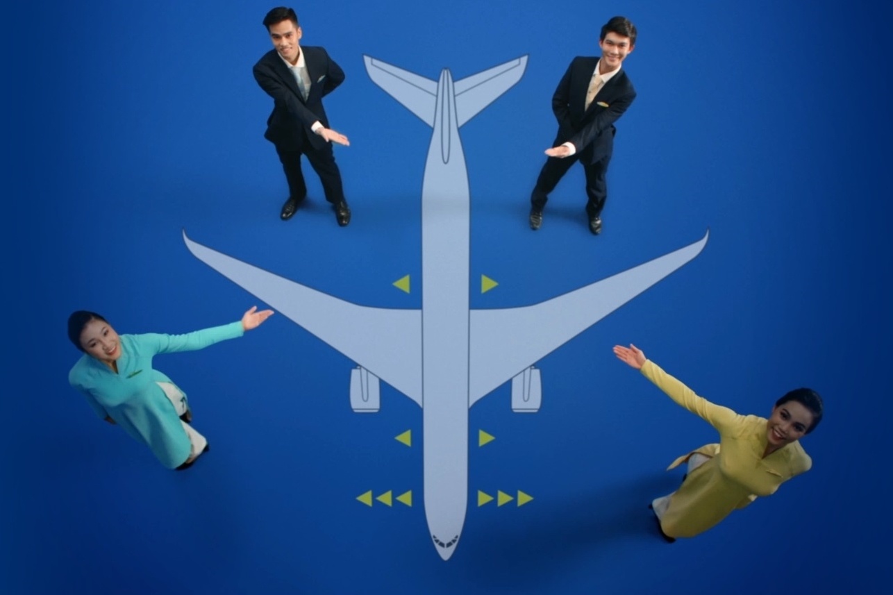 Vietnam Airlines dua nghe thuat vao video huong dan an toan bay 2020 hinh anh