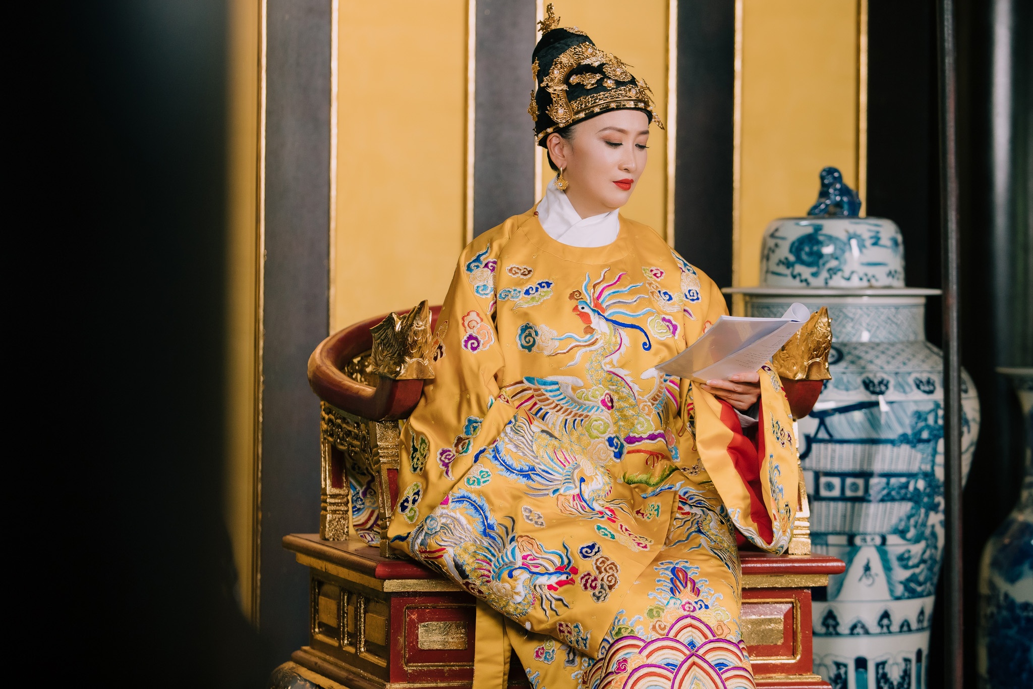 Diễm Châu đóng Phượng khấu ảnh 1 Diem Chau dong Phuong khau anh 1