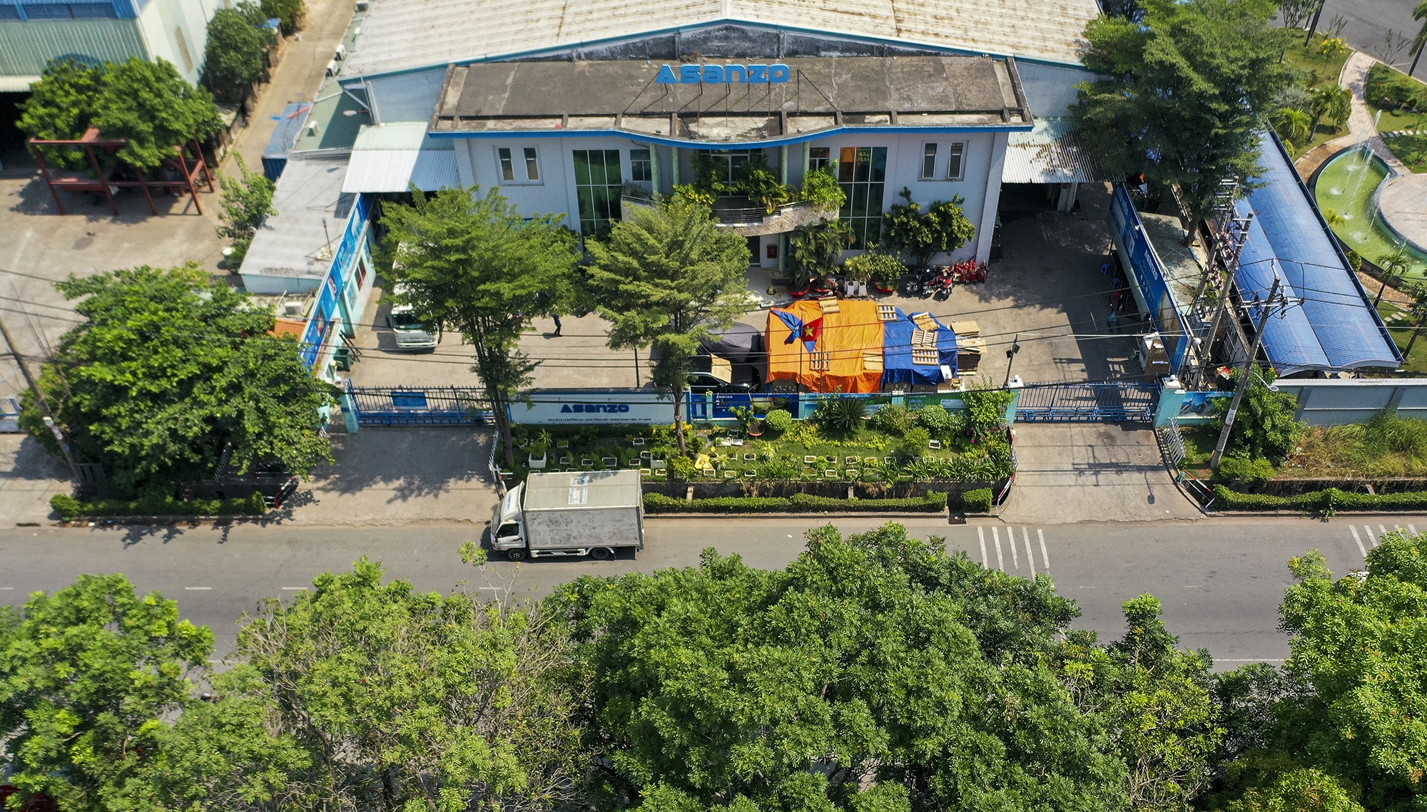 Can canh day chuyen lap rap - san xuat dieu hoa tram ty cua Asanzo hinh anh