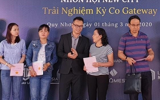 Nhon Hoi New City ban giao so do cho khach hang hinh anh