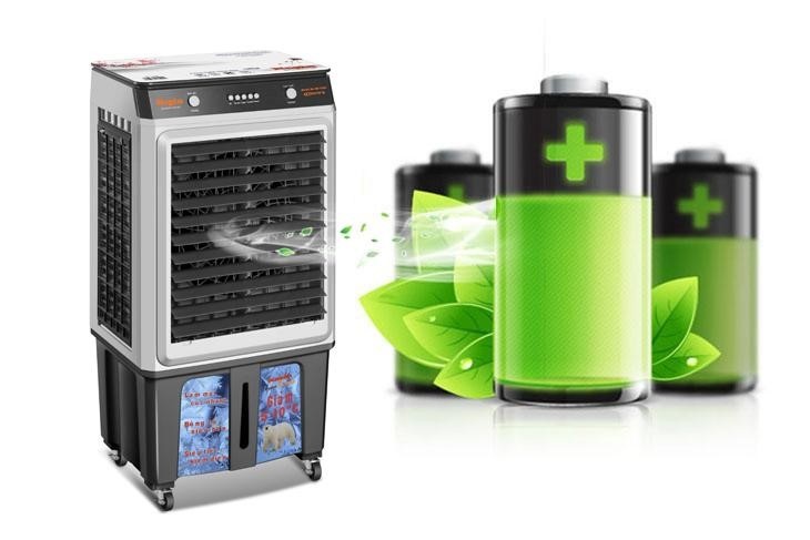 Giai nhiet mua he cung quat dieu hoa Negin hinh anh