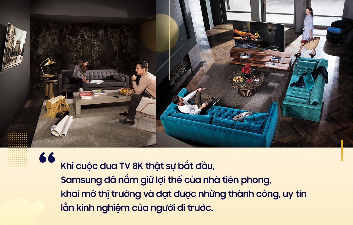 TV QLED 8K Samsung dan dau 14 nam anh 1
