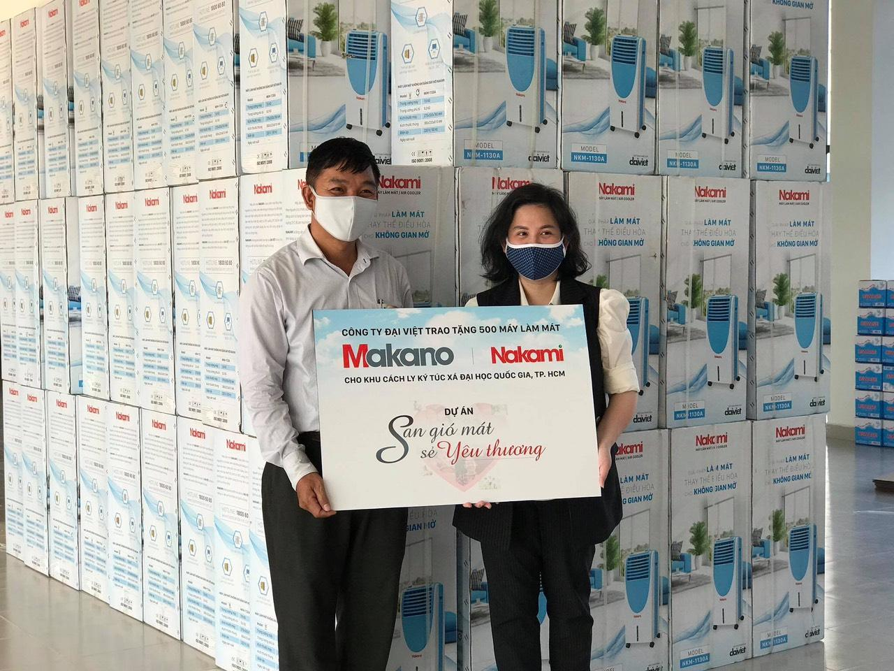 Doanh nghiep Viet tang may lam mat, ho tro phong chong dich hinh anh