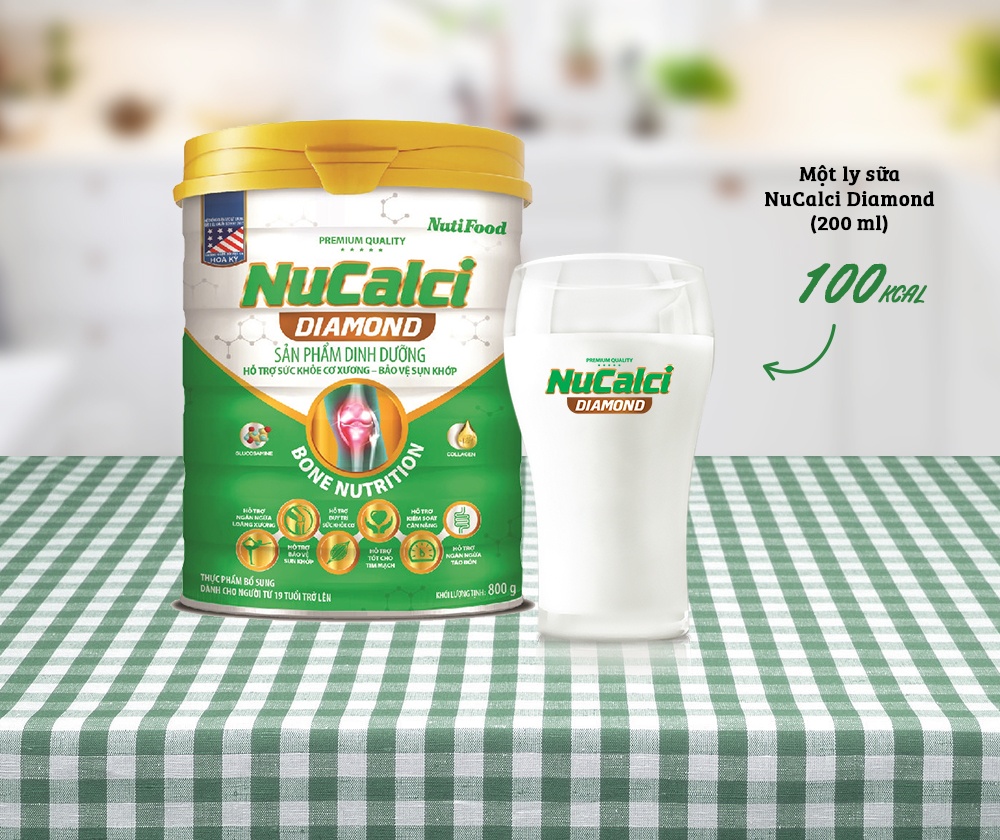 NuCalci Diamond,  thuc don cho nguoi thieu canxi anh 2