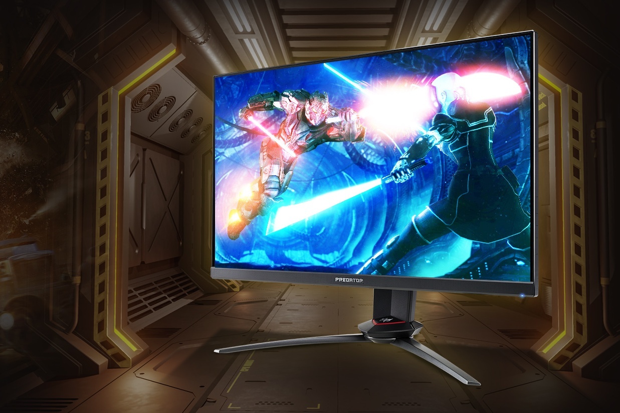 Acer ra mat man hinh gaming trang bi tam nen IPS tan so quet 240 Hz hinh anh