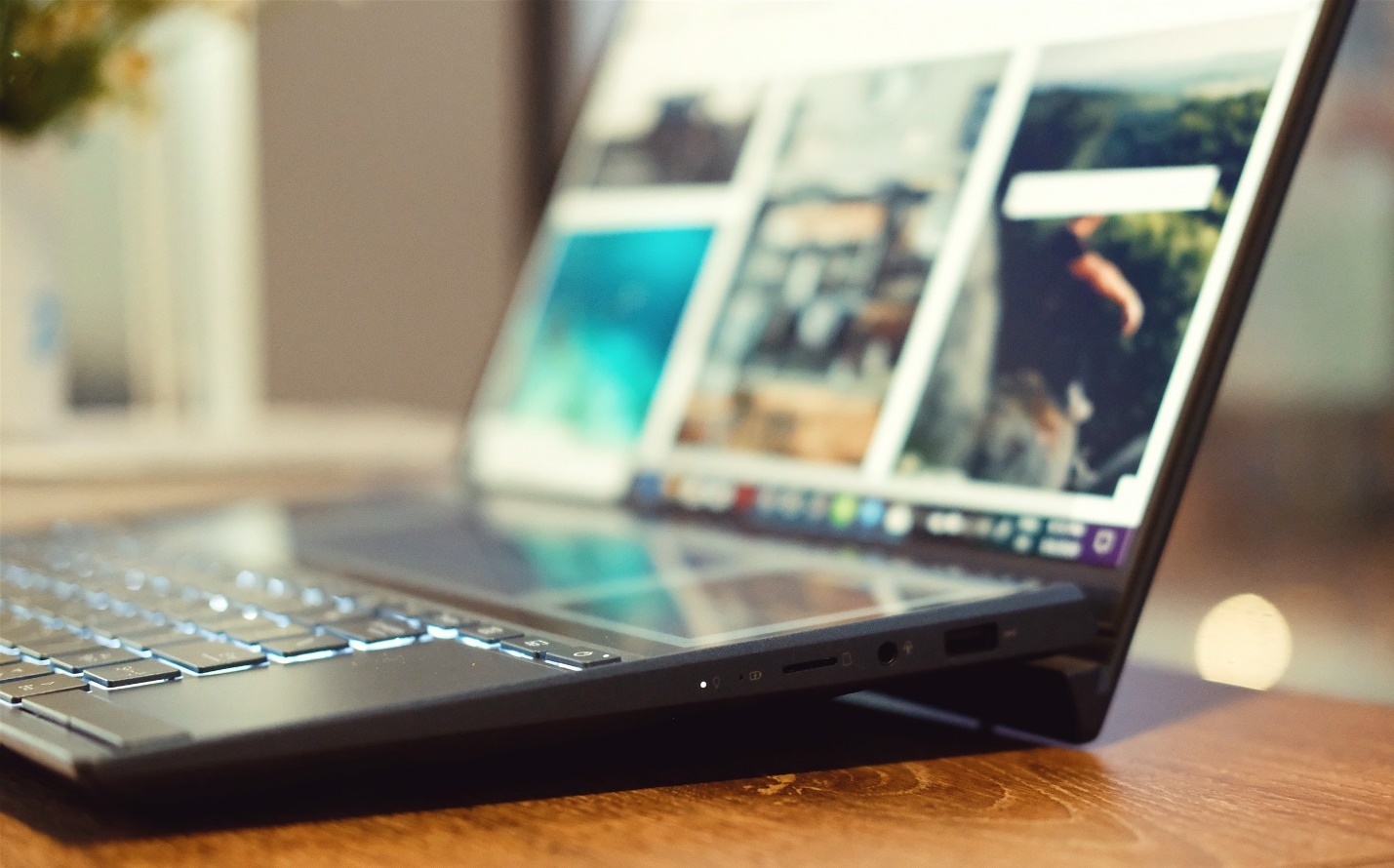 Laptop sang tao noi dung Asus ZenBook Duo anh 5