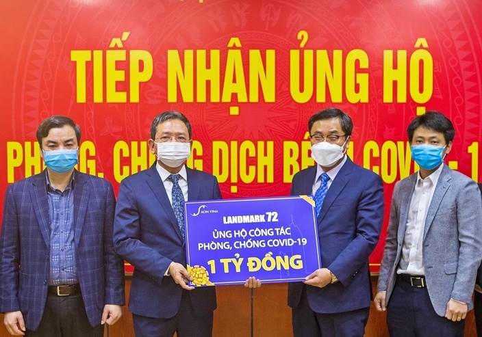 Doanh nghiep Han Quoc gop 1 ty chong dich Covid-19 hinh anh