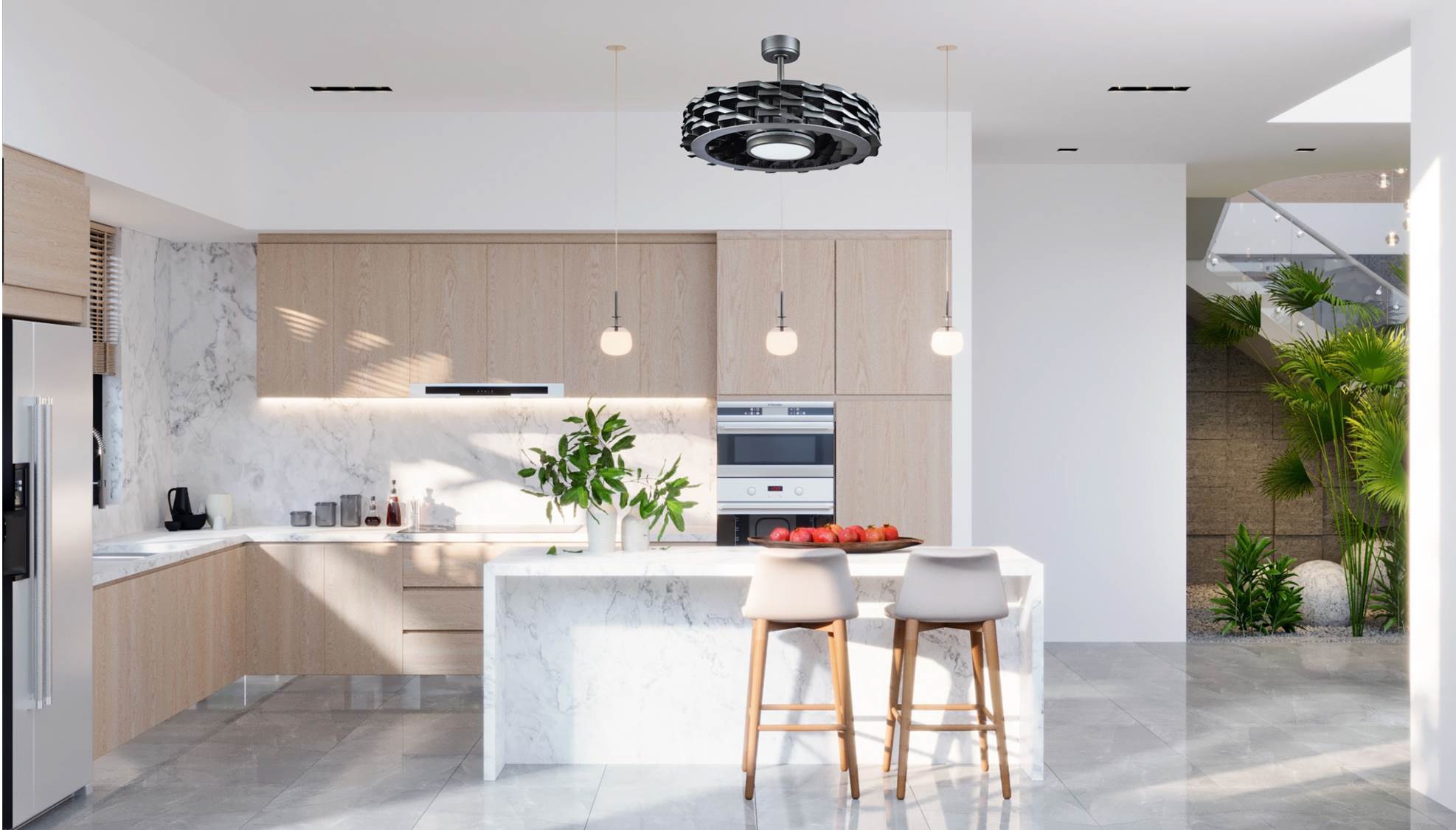 Quat tran khong canh Benny Firenze - van hanh em, thiet ke toi gian hinh anh