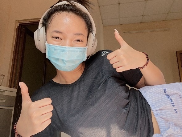 Chau Bui, Khoai Lang Thang lan toa thong diep o nha chong dich y nghia hinh anh