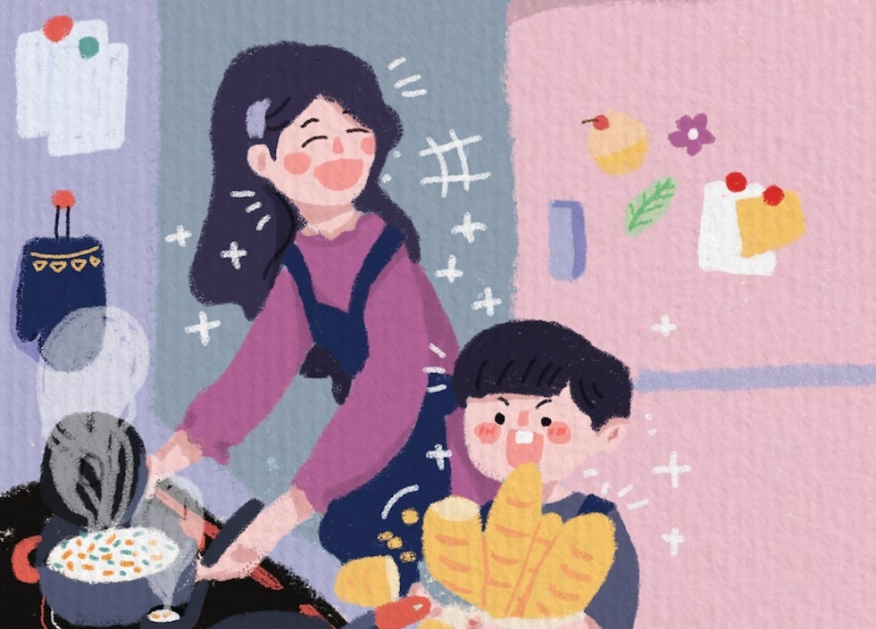 Dieu ky dieu cua tieng cuoi trong gia dinh hinh anh