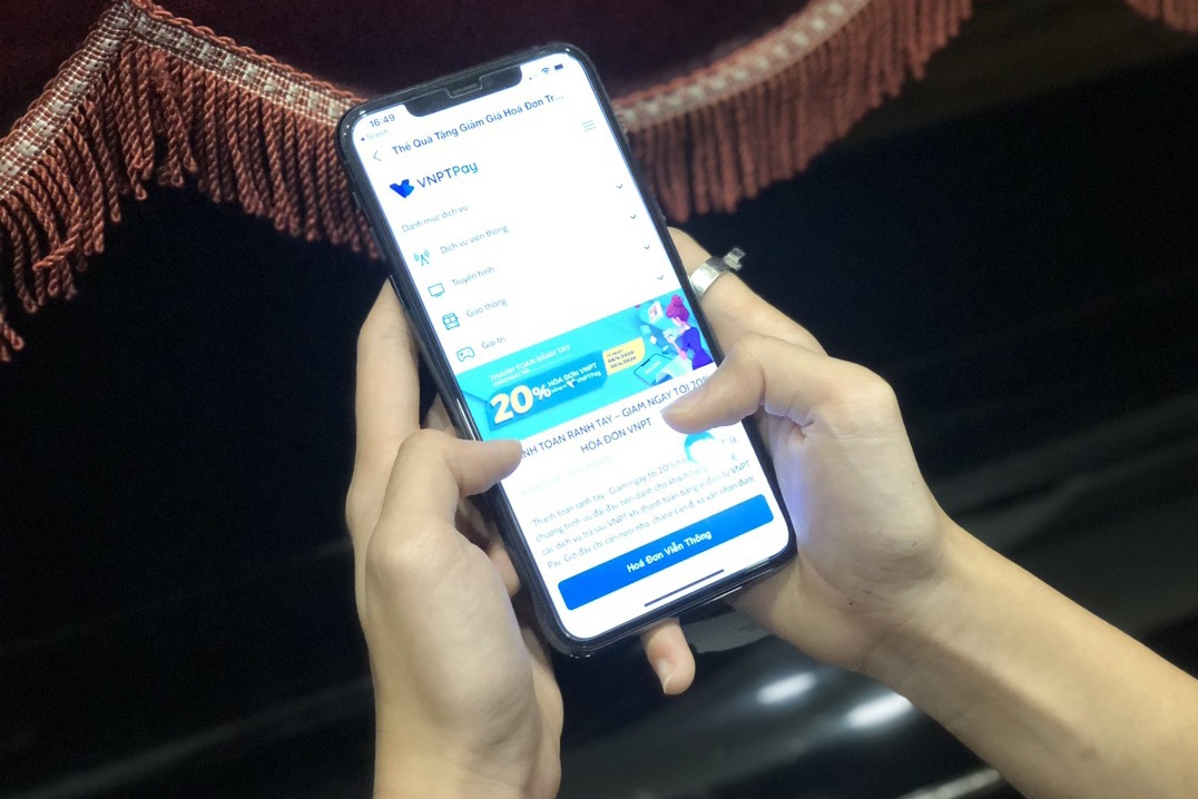 Giam 20% tien dien khi thanh toan qua VNPT Pay hinh anh