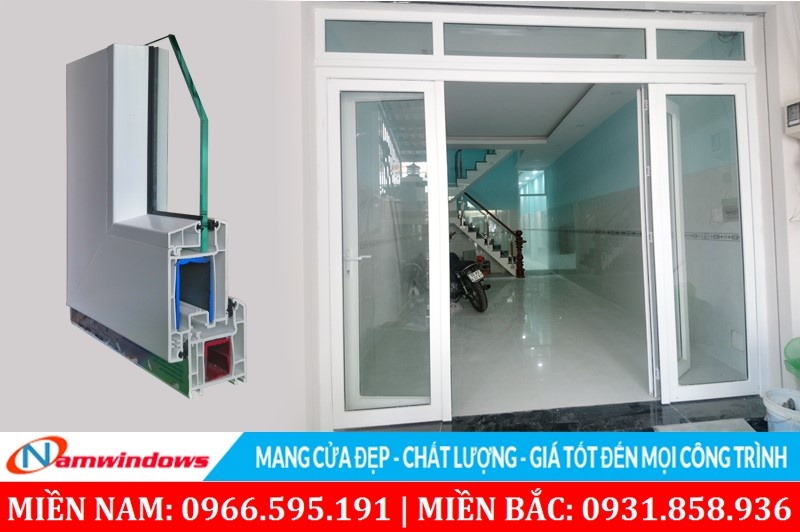 Cua nhua loi thep uPVC anh 3