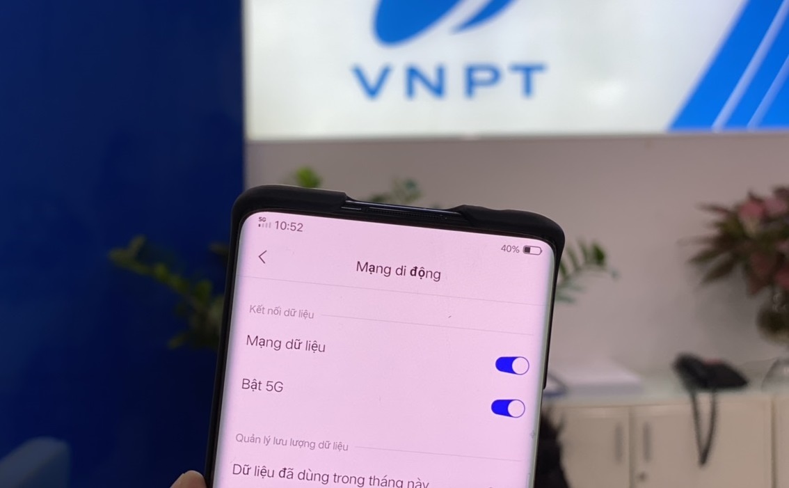 VNPT thu nghiem mang 5G, dat toc do 2,2 Gbps hinh anh