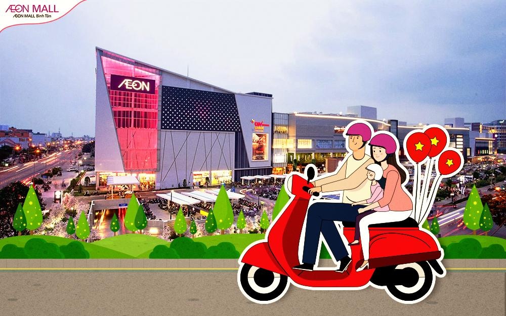 AEON Mall Binh Tan tung chuong trinh uu dai hap dan dip le 30/4 hinh anh