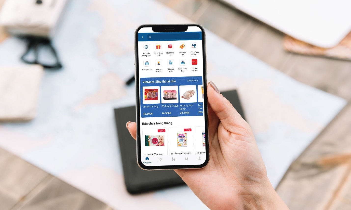 VietinBank ra mat kenh mua sam ‘VinMart: Sieu thi tai nha’ hinh anh