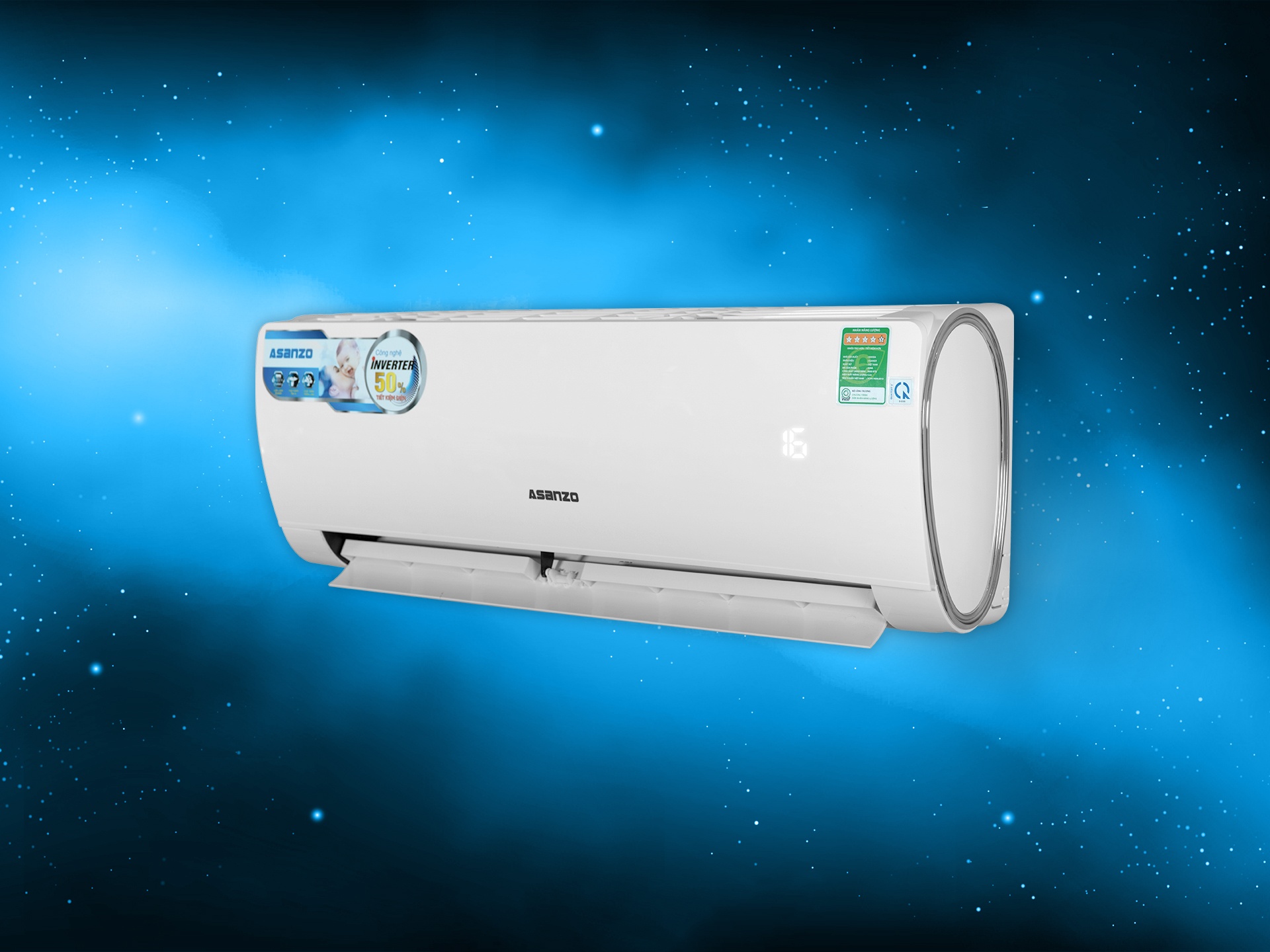 Asanzo ra mat dieu hoa iKool, gia tu 3 trieu, tiet kiem dien toi da hinh anh