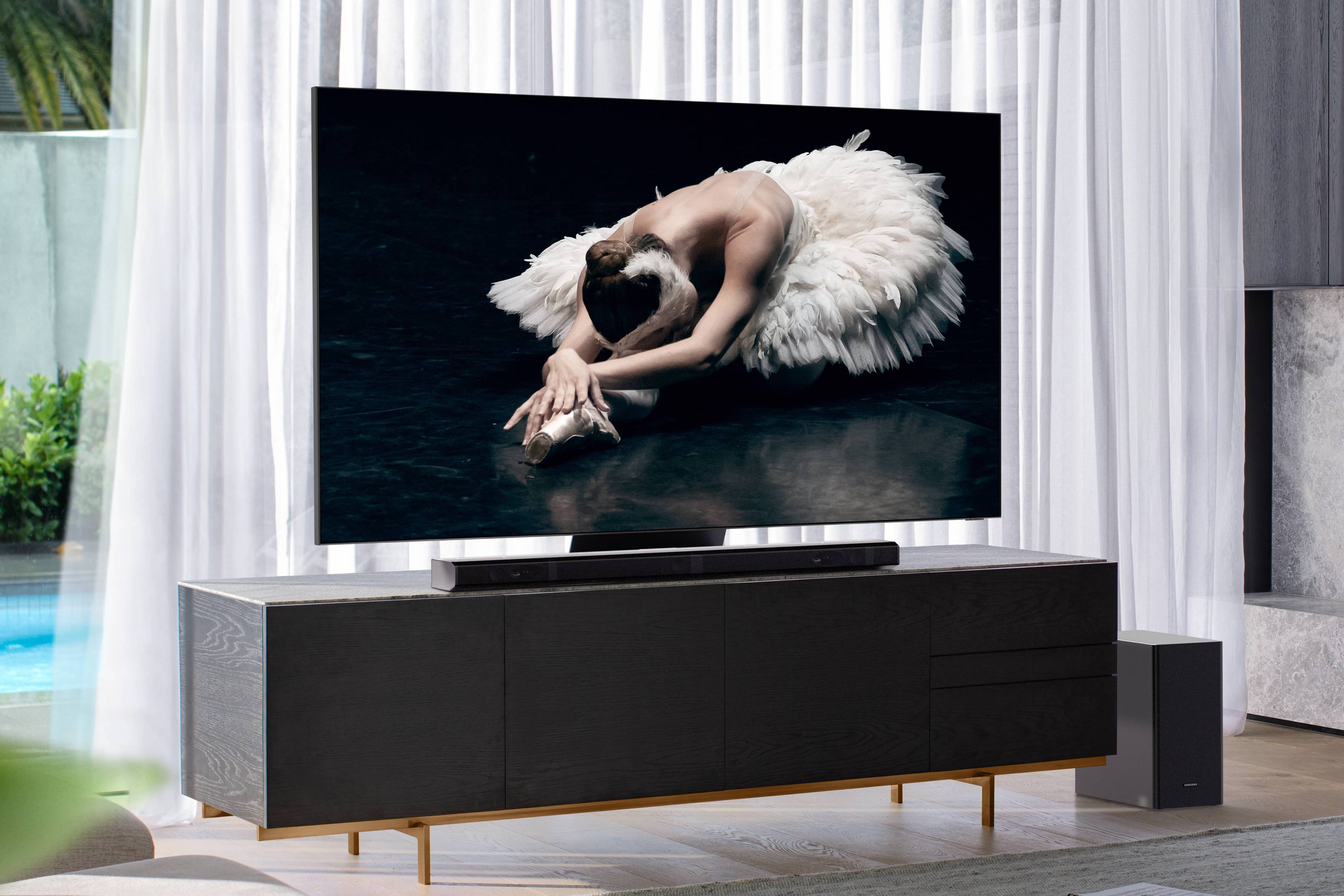 Samsung cho the gioi thay am thanh tren TV nen 'thong minh' the nao hinh anh