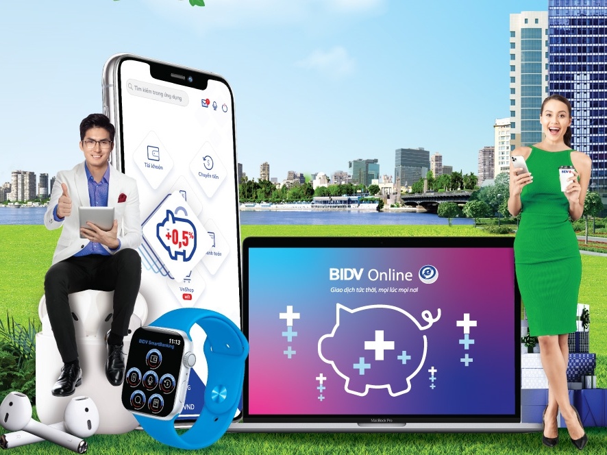 Co hoi gui tien online trung tron bo 'Tao' tu BIDV hinh anh