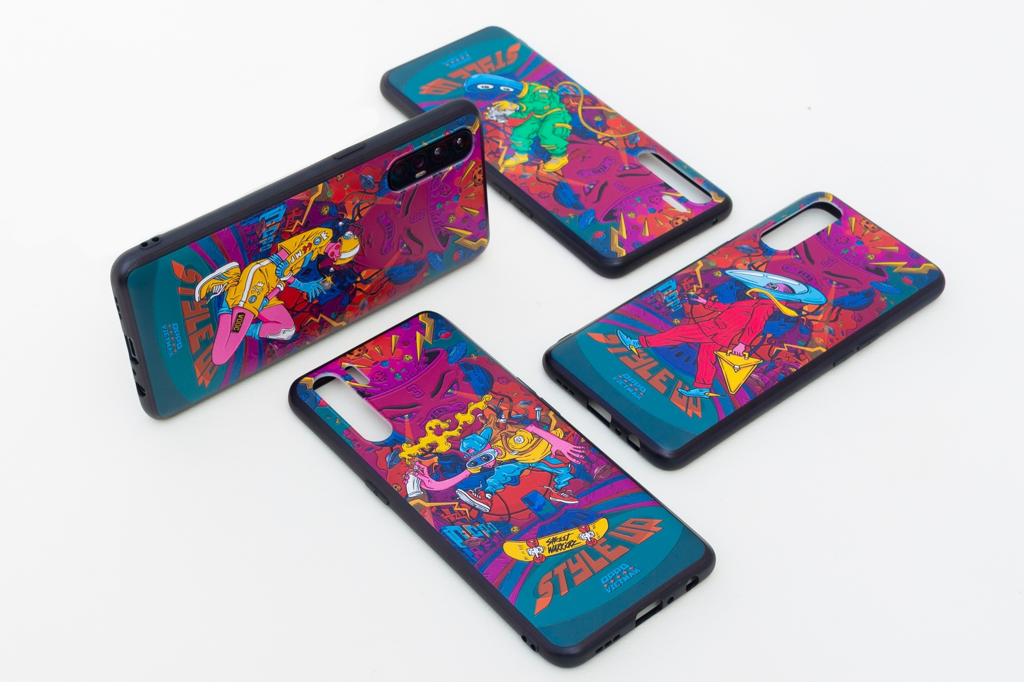 Do do sang tao cua nguoi tre qua bo suu tap op lung Reno3 series hinh anh