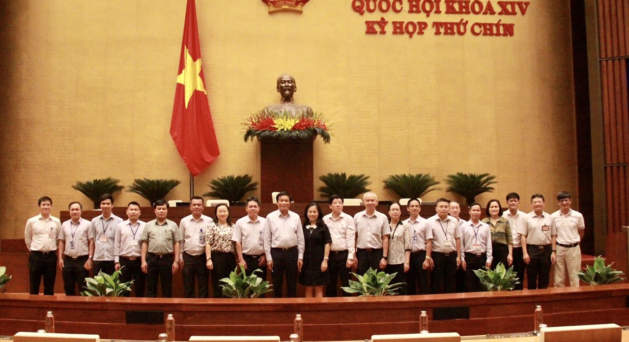 VNPT trien khai giai phap truc tuyen ky hop thu 9 Quoc hoi khoa XIV hinh anh