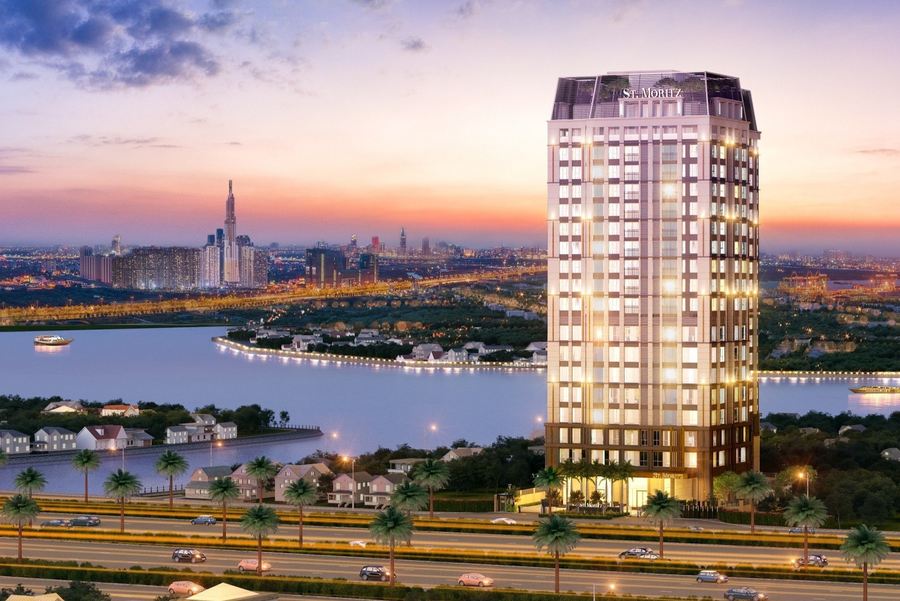 Du an can ho cao cap tich hop van phong 20 tang tai phia dong TP.HCM hinh anh