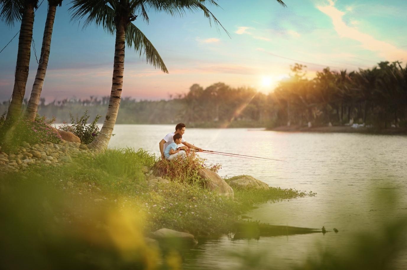 Khong khi tai Ecopark trong lanh ngang New Zealand hinh anh