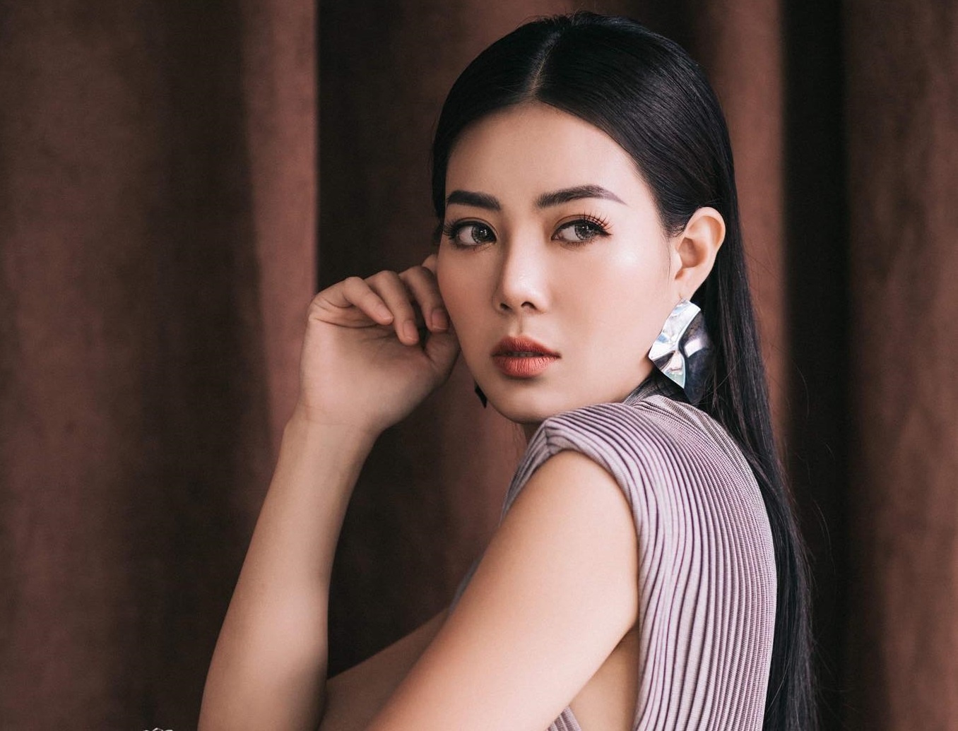 Dien vien Thanh Huong du dinh di hat, chia se bi quyet tre trung hinh anh