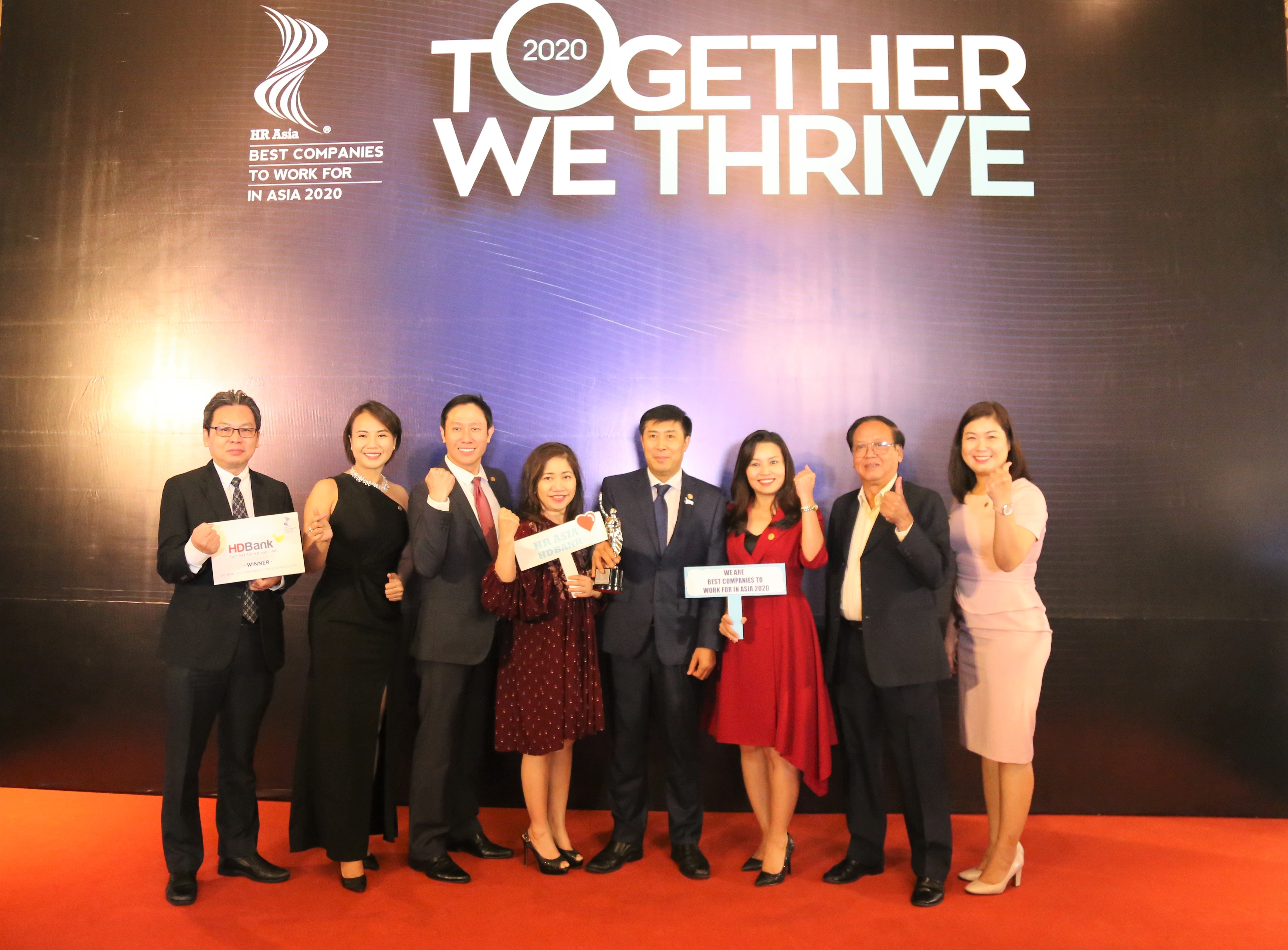 HDBank duoc vinh danh ‘Noi lam viec tot nhat chau A’ 3 nam lien tiep hinh anh