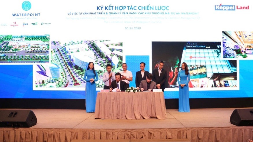 Nam Long hop tac Keppel Land phat trien quy dat thuong mai tai Long An hinh anh
