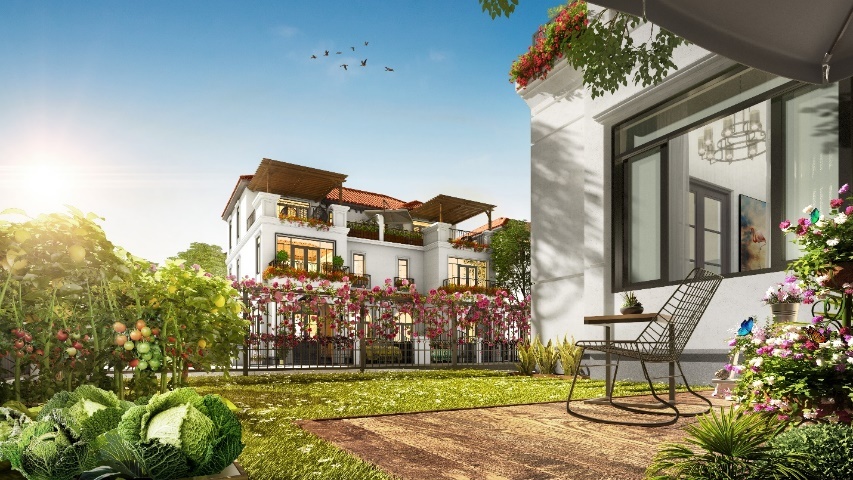 Khong gian song xanh giup gan ket gia dinh da the he tai River Park 1 hinh anh