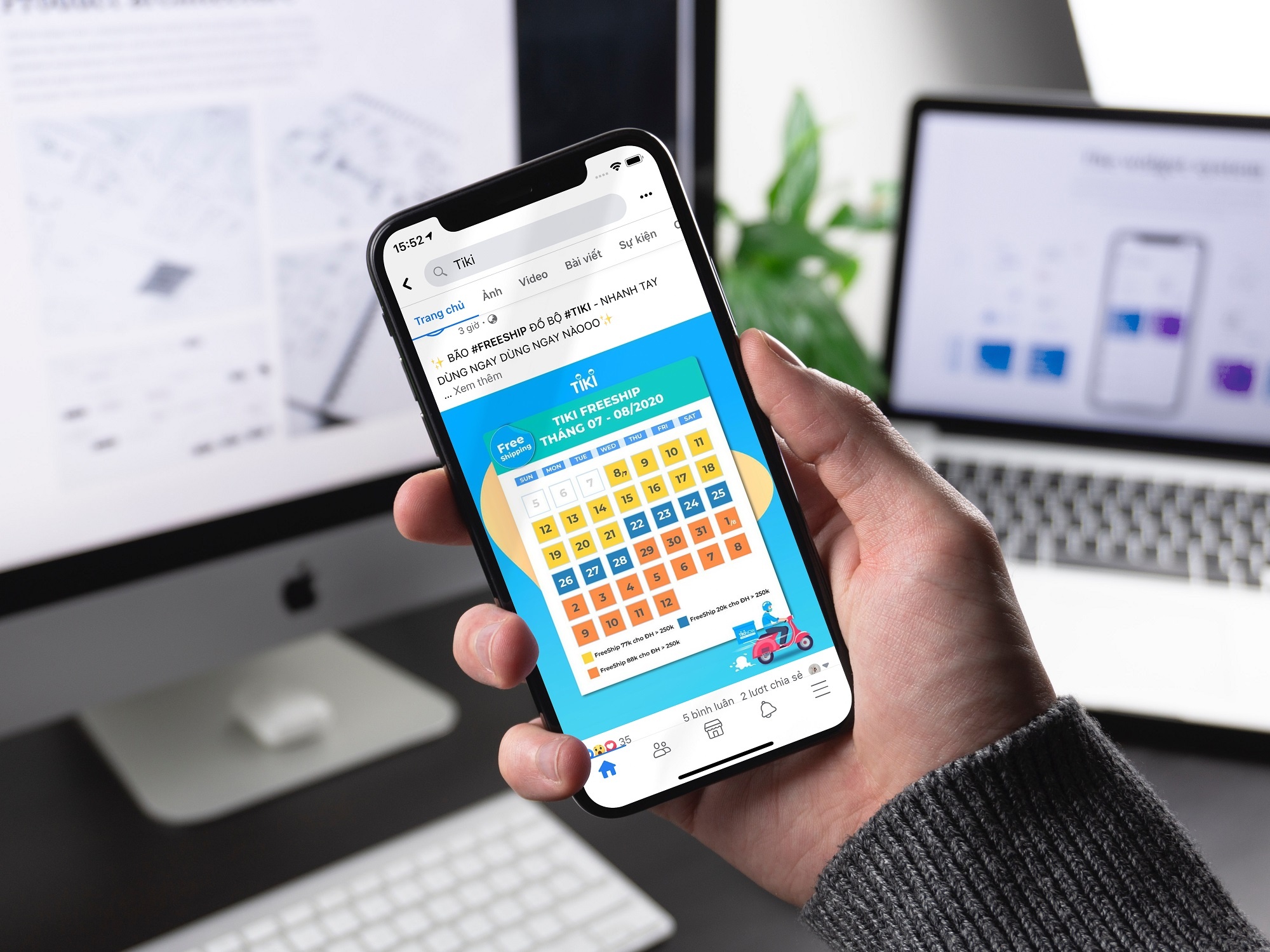 Tiki mien phi van chuyen den 700.000 dong cho moi khach hang hinh anh