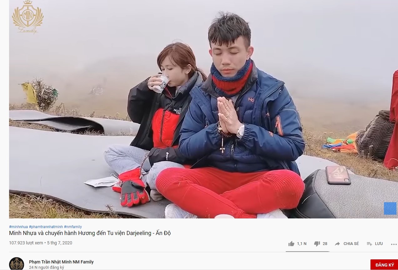 Kênh YouTube của vợ chồng Minh Nhựa ảnh 4 Kenh YouTube cua vo chong Minh Nhua anh 4