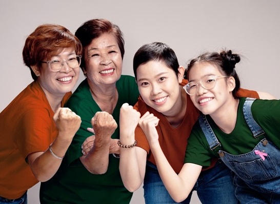 Benh nhan ung thu tu tin song nho chien dich y nghia hinh anh