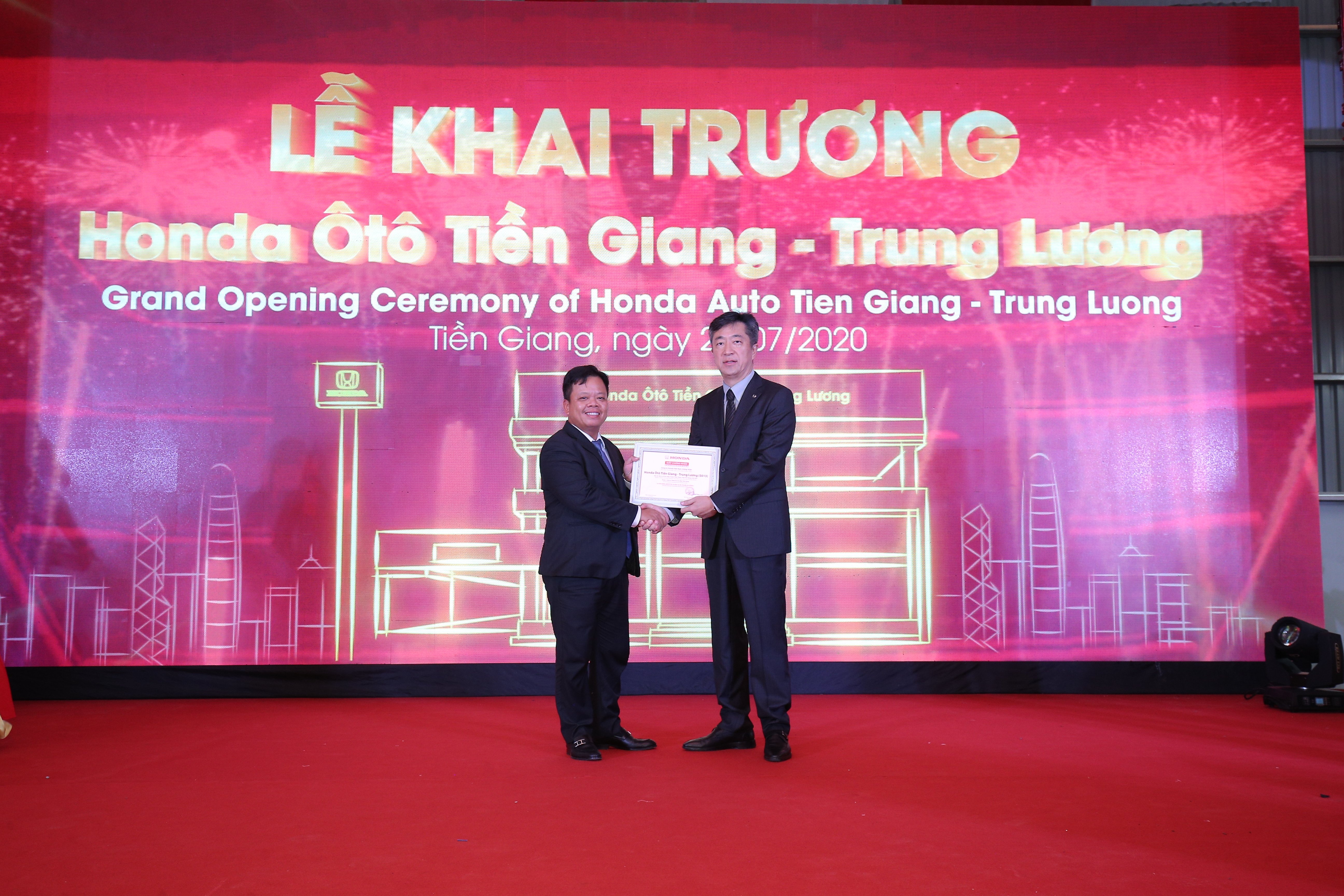 Dai ly Honda Oto Tien Giang - Trung Luong anh 1