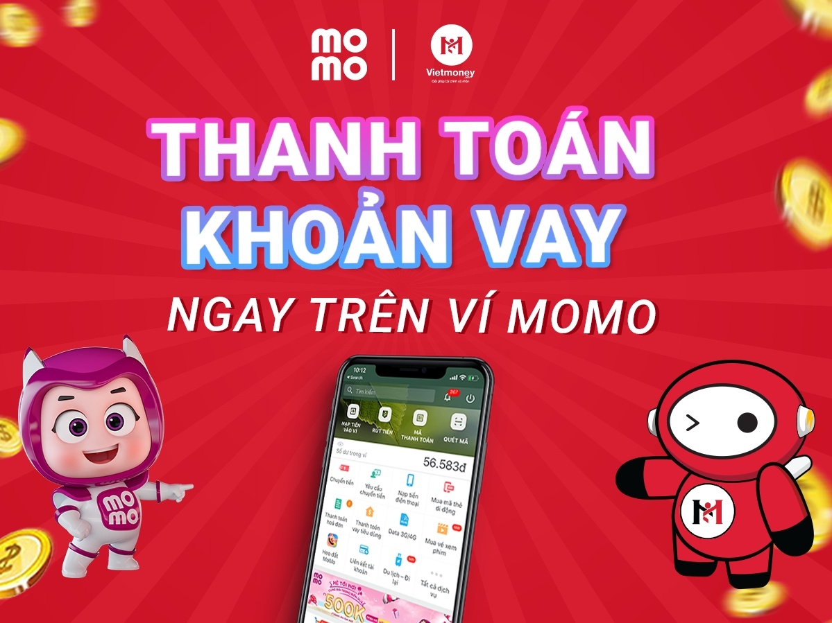 MoMo va Vietmoney hop tac thanh toan dien tu hinh anh