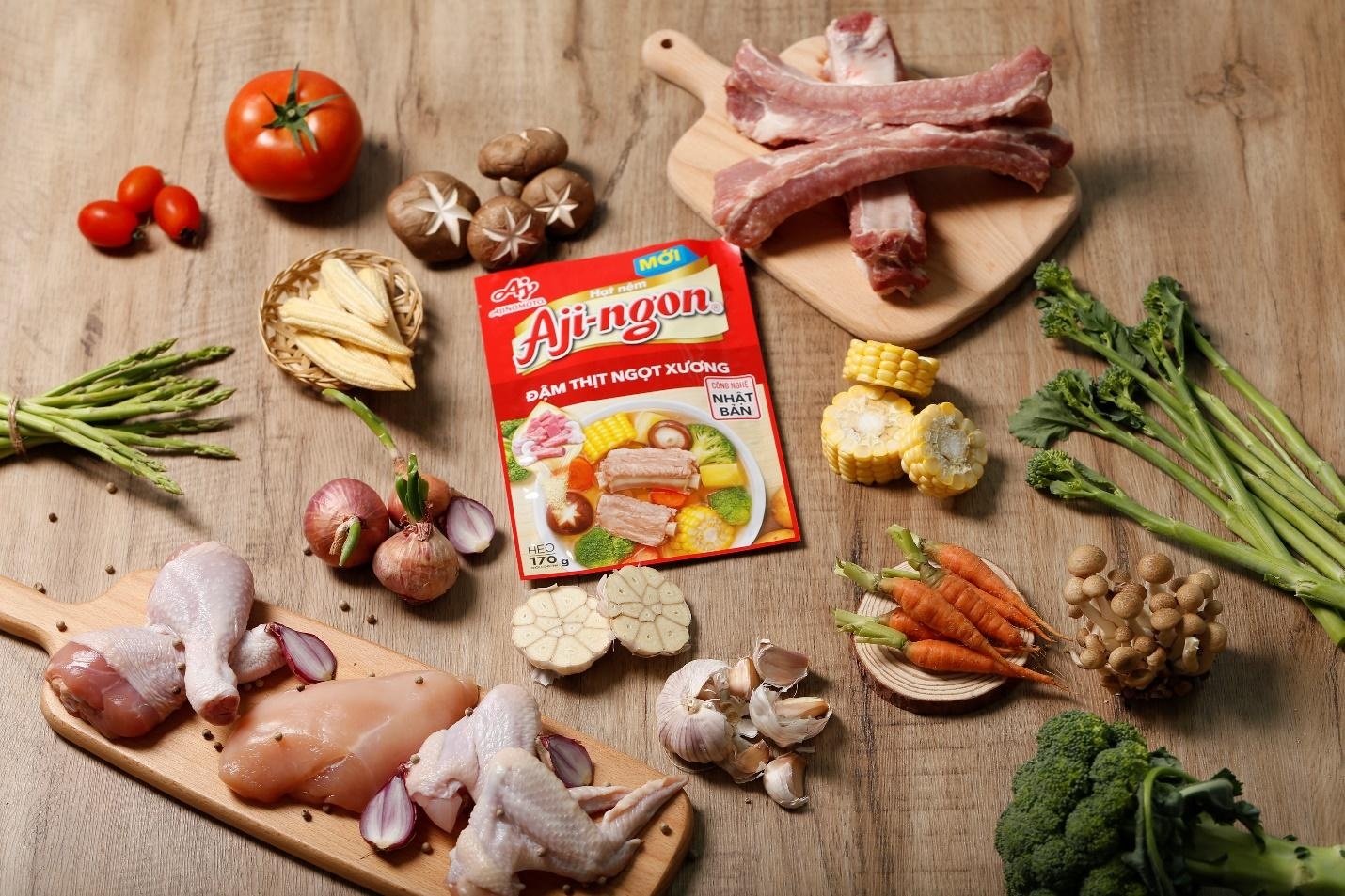 Ajinomoto gioi thieu dien mao va chat luong moi cho san pham hat nem hinh anh