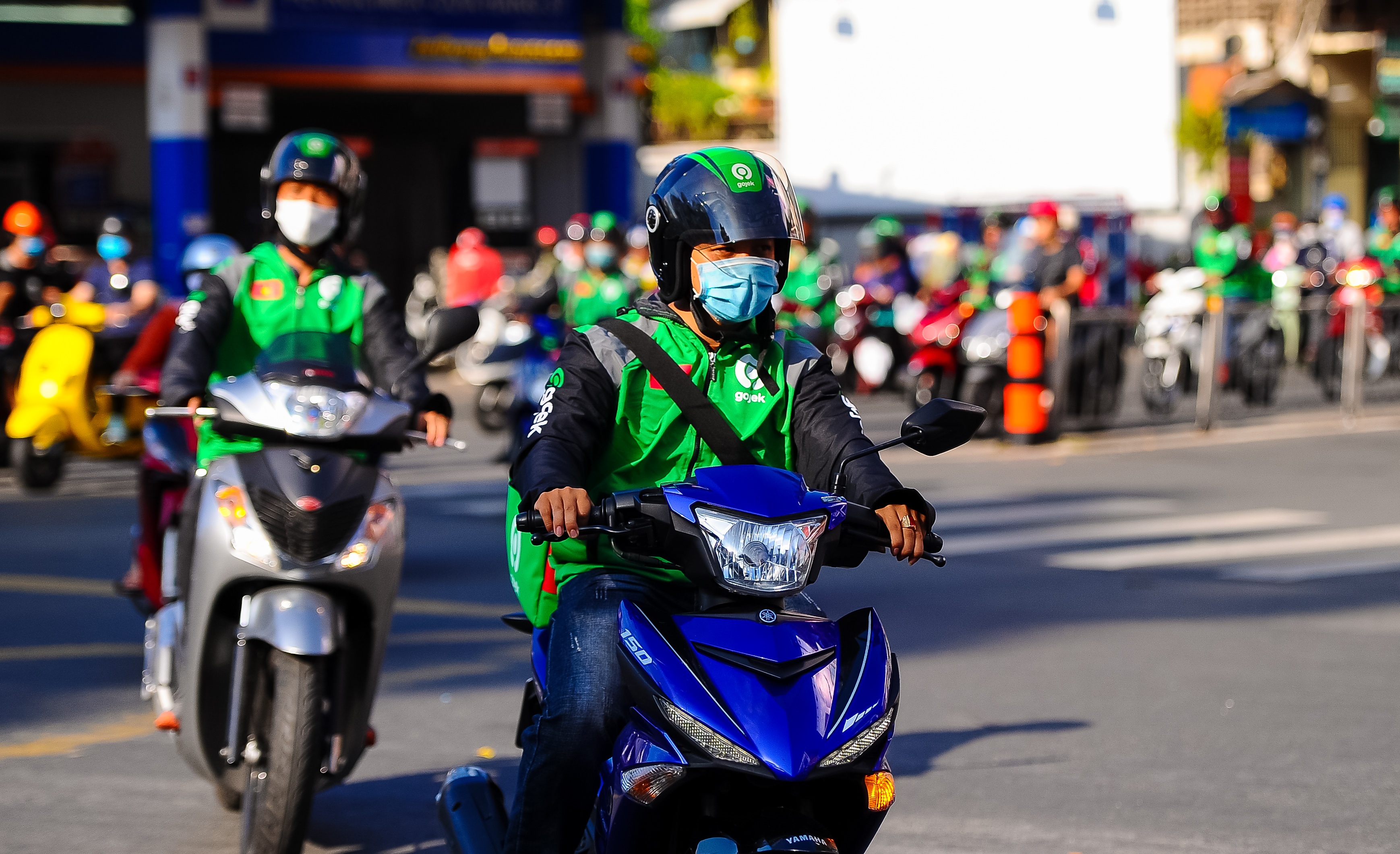 Gojek Viet Nam tang ‘chuyen xe 1.000 dong’ cho nguoi dung ngay ra mat hinh anh