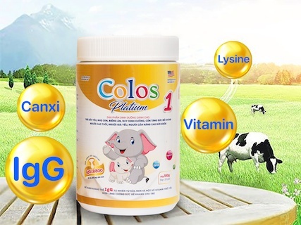 Colos Platium 1 - sua non giau khang the IgG hinh anh