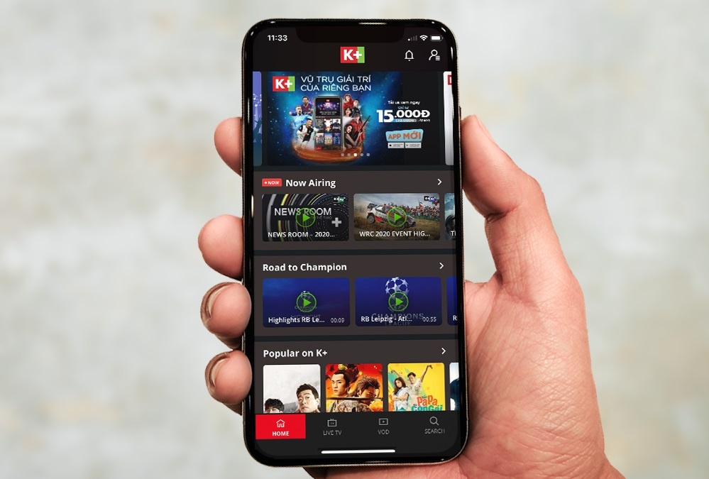 App K+ phien ban moi - than thien,  tien loi va tiet kiem hinh anh