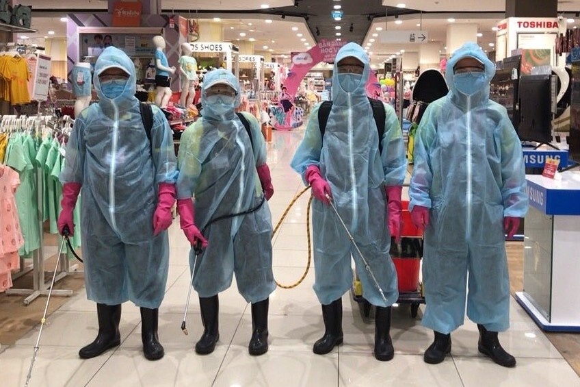 Sieu thi Nhat no luc tao moi truong mua sam an toan cho khach hang hinh anh