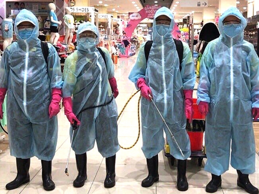 AEON Mall Binh Tan ap dung nhieu bien phap phong dich hinh anh