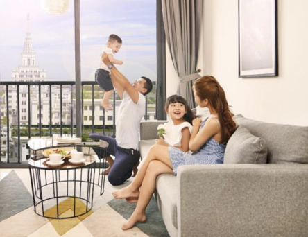 Can ho dien tich vua va nho van duoc quan tam thoi dich hinh anh