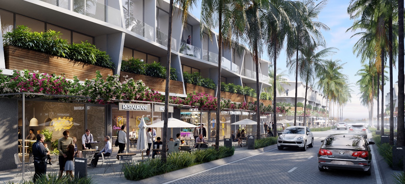 Nha pho thuong mai bien thu hut gioi dau tu hinh anh